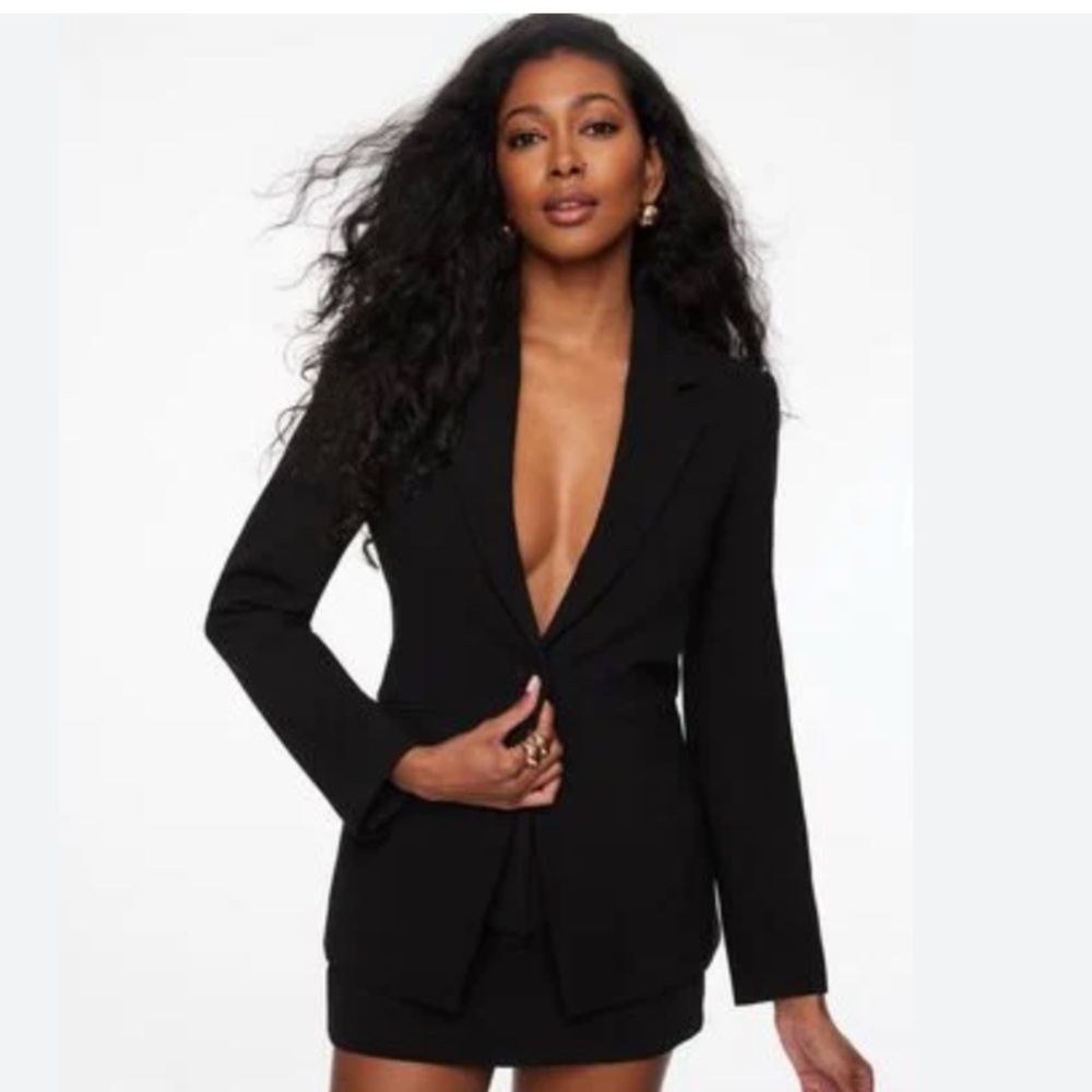 Dynamite Black Blazer, Lined, Size M